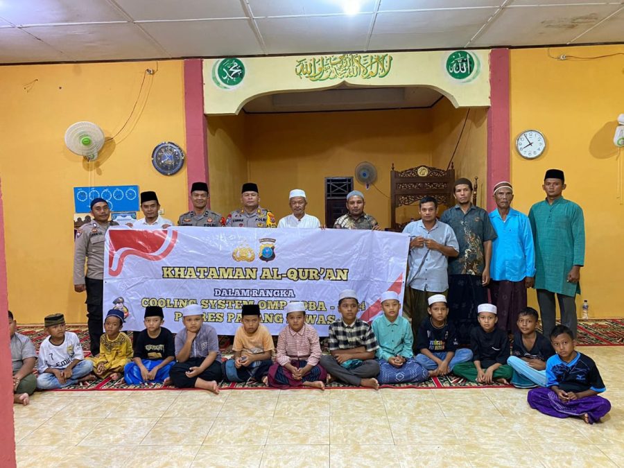Polres Palas Gelar Khataman Qur’an dalam Rangka Cooling System OMP Toba 2024