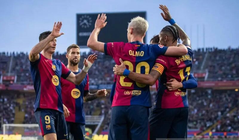 Barcelona Kembali ke Jalur Kemenangan usai Pesta Gol ke Gawang Mallorca