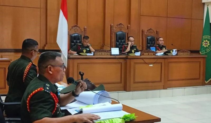 Hari Ini, Pengadilan Militer Gelar Sidang Tuntutan Kasus Penembakan Bos Rental