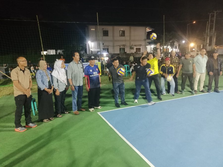 Polres Sumbawa Barat Gelar Turnamen Bola Voli Kapolres Cup
