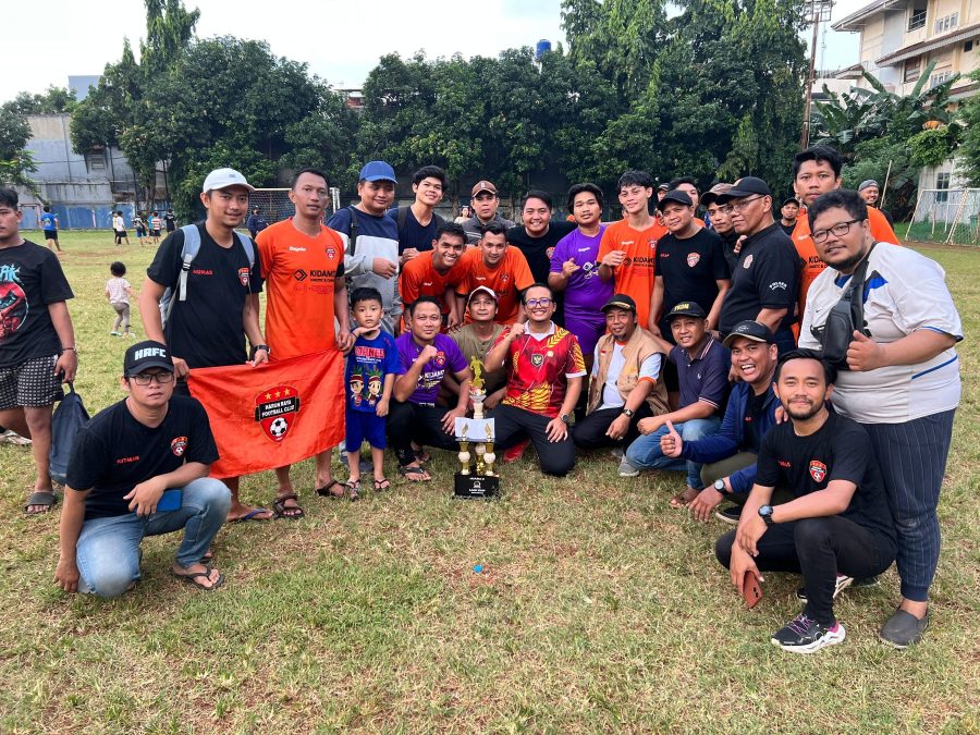 Forum LMK Kecamatan Kebon Jeruk Gelar Turnamen Sepak Bola, Ini Juaranya